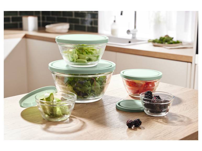 ERNESTO® Glasschüssel-Set, 5 Stück im Angebot