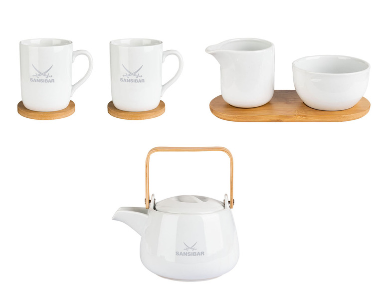 Sansibar Teekanne / Tassen 2er-/ Milch- und Zucker Set Exklusivangebot