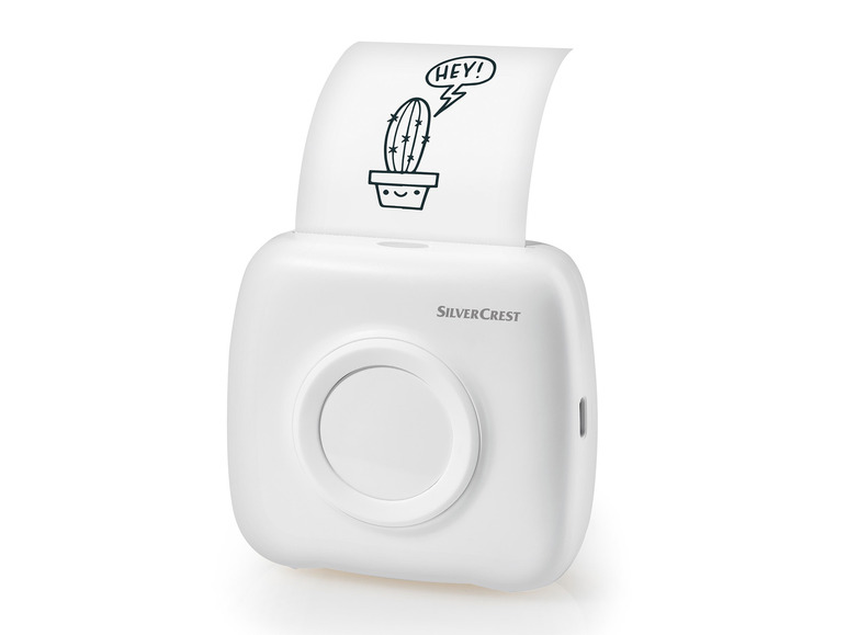 SILVERCREST® Mini Pocket Printer inklusive Papierrolle Black Friday