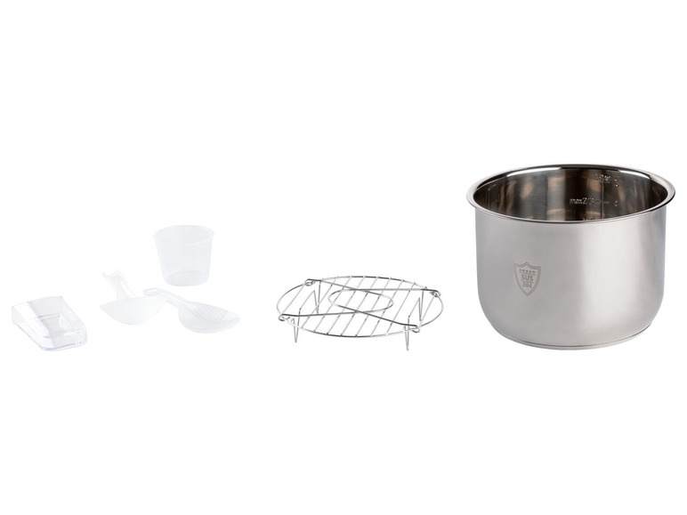 SILVERCREST® KITCHEN TOOLS Multi-Pot Schnellkochtopf »SSM 1000 A2«, 1000 W Cyber Monday
