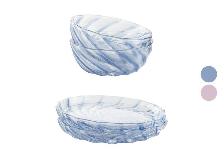 ERNESTO® Schale / Teller, 2er-Set, aus Glas Weihnachtsangebot
