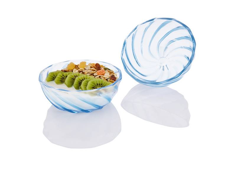 ERNESTO® Schale / Teller, 2er-Set, aus Glas Weihnachtsangebot