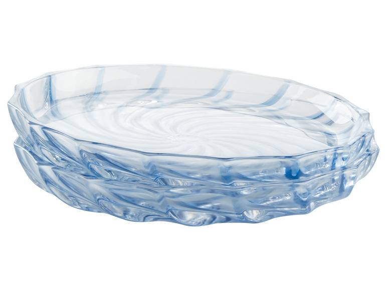 ERNESTO® Schale / Teller, 2er-Set, aus Glas Weihnachtsangebot