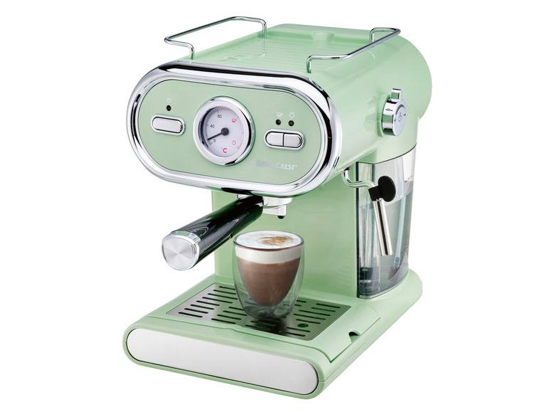 SILVERCREST® KITCHEN TOOLS Espressomaschine »SEM 1100 E1«, mint, 1100 W Top Angebot