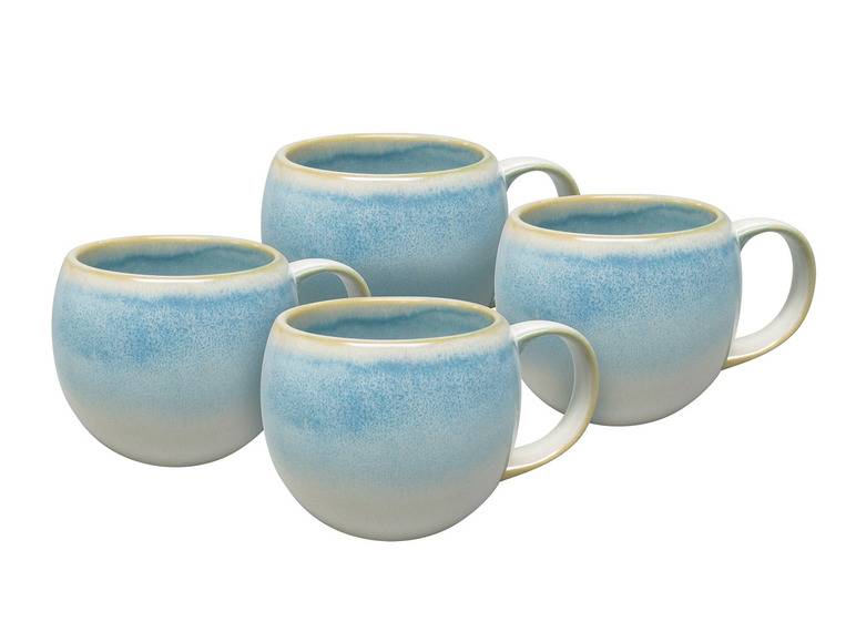 vanWell Kaffeebecher 4erSet bauchig ca. 50cl Steingut Zeitbegrenzte Promotion
