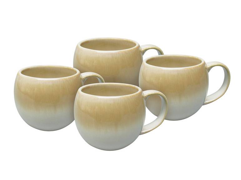 vanWell Kaffeebecher 4erSet bauchig ca. 50cl Steingut Zeitbegrenzte Promotion