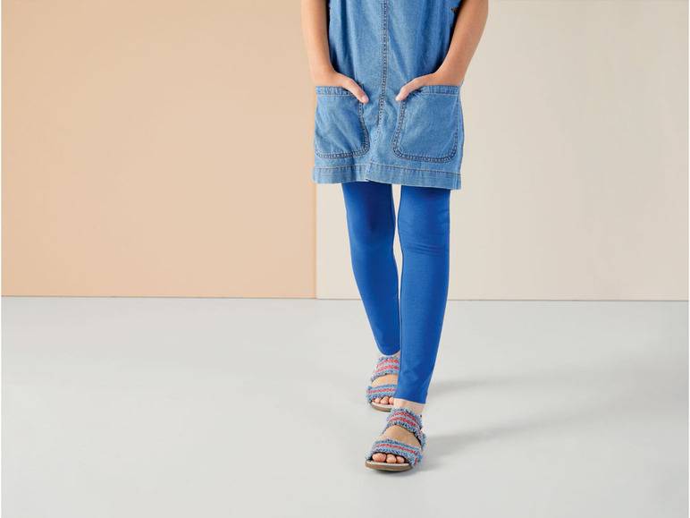 pepperts!® Kinder Mädchen Leggings, 2 Stück, mit bequemem Gummizugbund Bis zu 65% Rabatt
