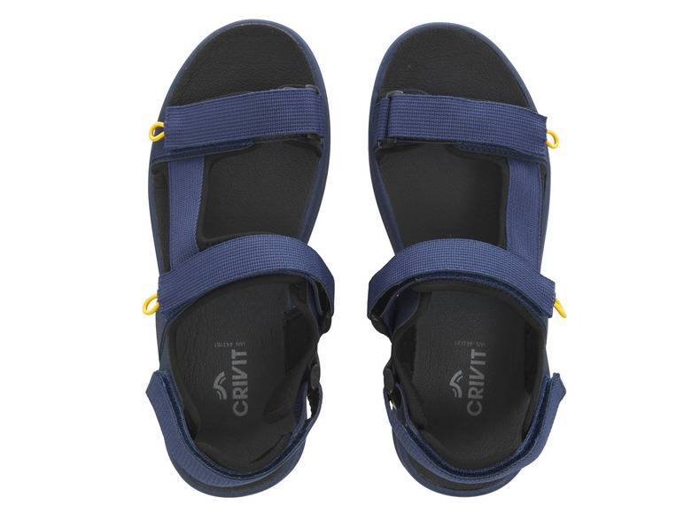 CRIVIT Herren Trekking Sandalen mit gepolsterten Riemen Nur noch ein Tag übrig