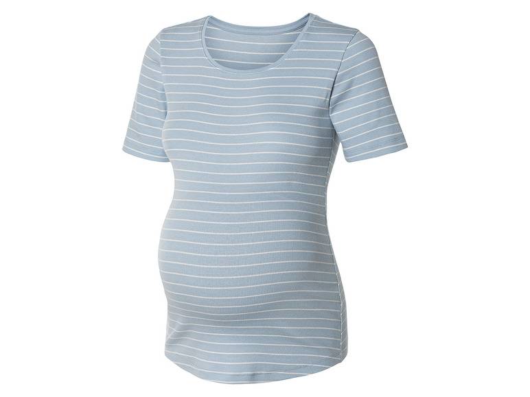 esmara® Damen Umstands-T-Shirts, 2 Stück, in modischer Ripp-Qualität Begrenzt auf 3 Tage