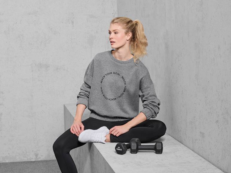 CRIVIT Damen Sweatpullover, modisch kurz geschnitten Speichern exportieren