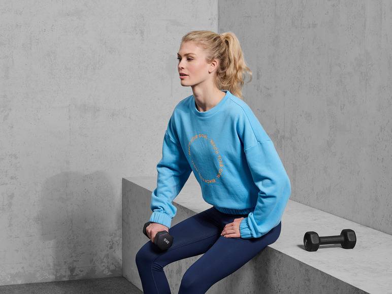 CRIVIT Damen Sweatpullover, modisch kurz geschnitten Speichern exportieren