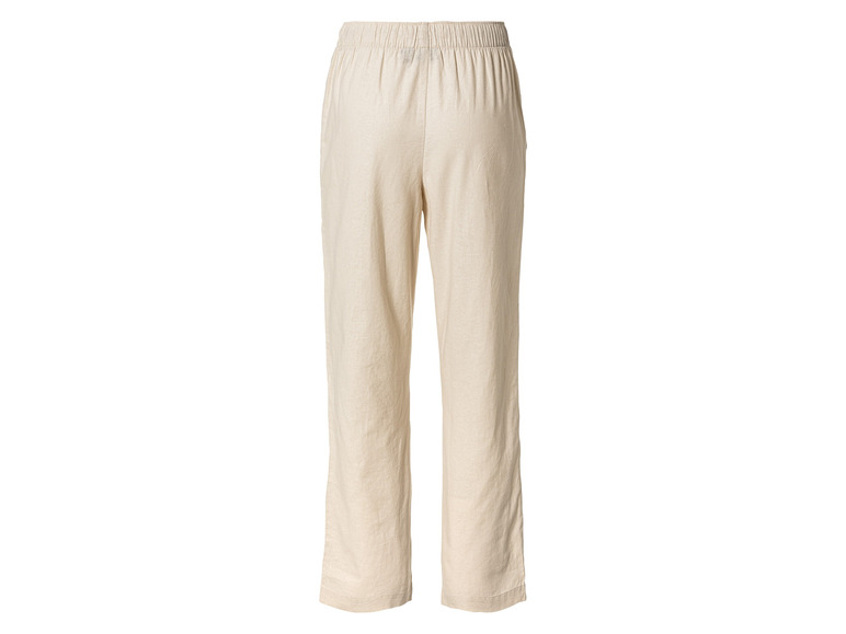 esmara® Damen Leinenhose, hohe Leibhöhe 2025