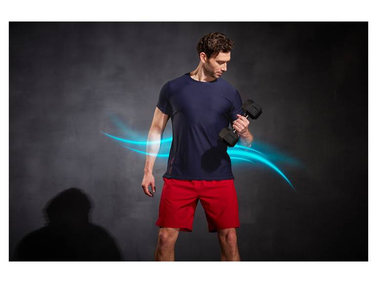 CRIVIT Herren Funktionshirt mit dynamischer Kühltechnologie Günstiger Verkauf