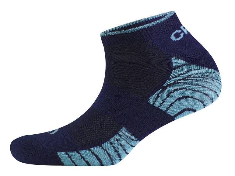 CRIVIT Damen Sportsneakersocken, 5 Paar, optimaler Tragekomfort Fabrikverkauf