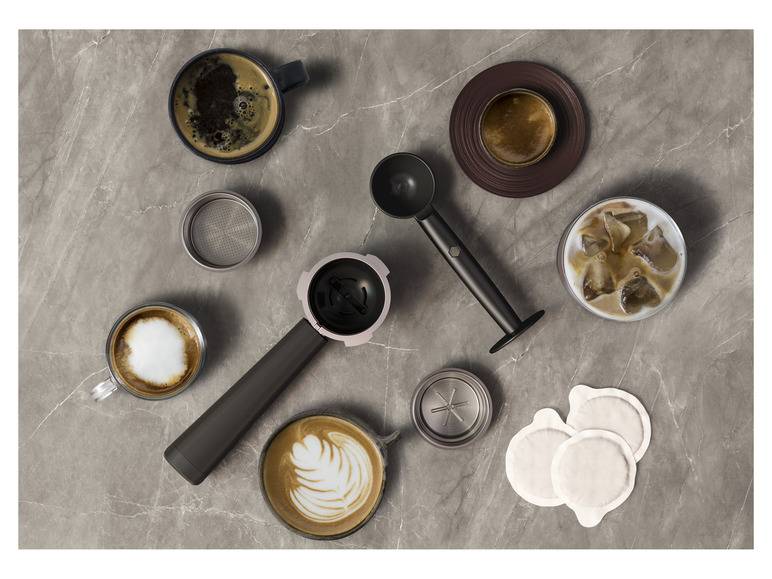AEG Gourmet 6 Espresso Siebträgermaschine »EC6-1-6ST«, 1350 W Limitierter Zeitrabatt