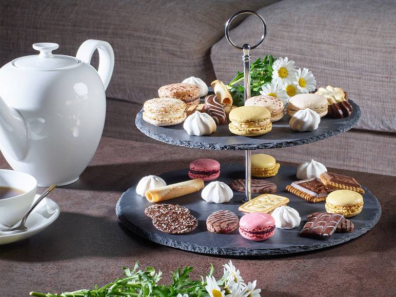 ECHTWERK Schiefer Etagere, ideal zum Servieren Sonderangebot