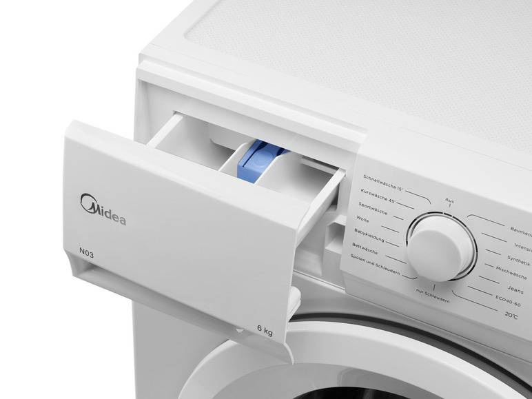 Midea Waschmaschine »MFNEW60-105«, 6 kg, EEK: E Black Friday