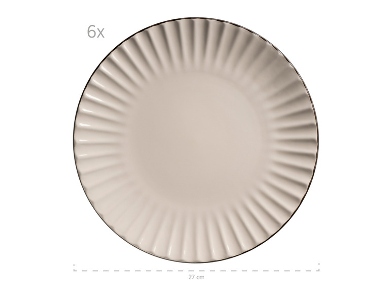 MÄSER Geschirr-Set »Osita«, 18-teilig, beige Sonderangebote