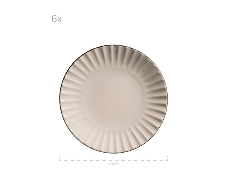 MÄSER Geschirr-Set »Osita«, 18-teilig, beige Sonderangebote