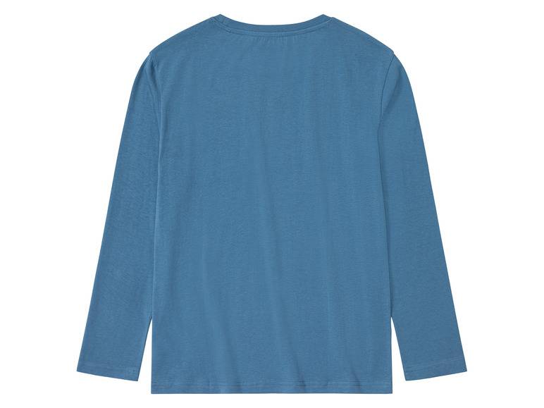 pepperts!® Kinder Jungen Langarmshirts, 3 Stück, mit Rundhalsausschnitt Nur noch ein Tag übrig