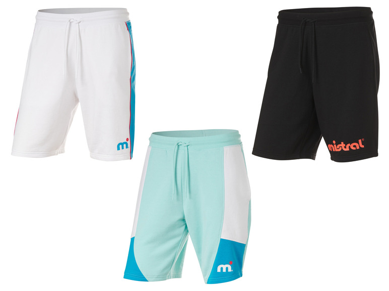 Mistral Herren Sweatshorts mit HeiQ Technologie Mint Riesige Rabatte