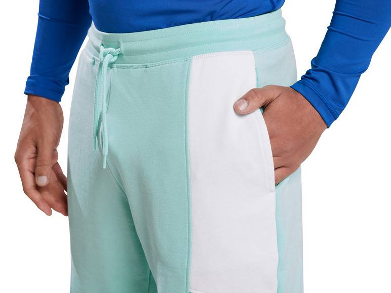Mistral Herren Sweatshorts mit HeiQ Technologie Mint Riesige Rabatte