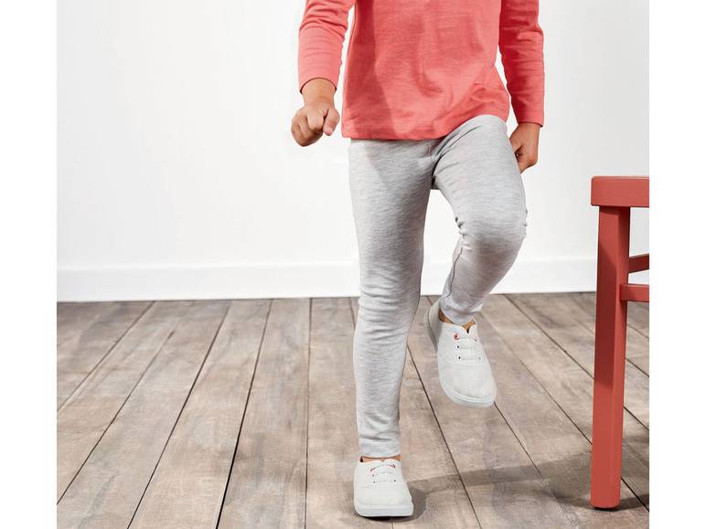 lupilu® Kleinkinder Leggings, 3 Stück, mit Baumwolle Kostenloser Versand international