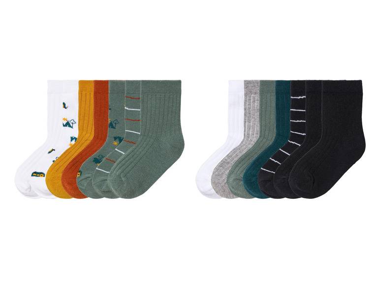 lupilu® Kleinkinder Socken, 7 Paar, mit Bio-Baumwolle Fabrikladen