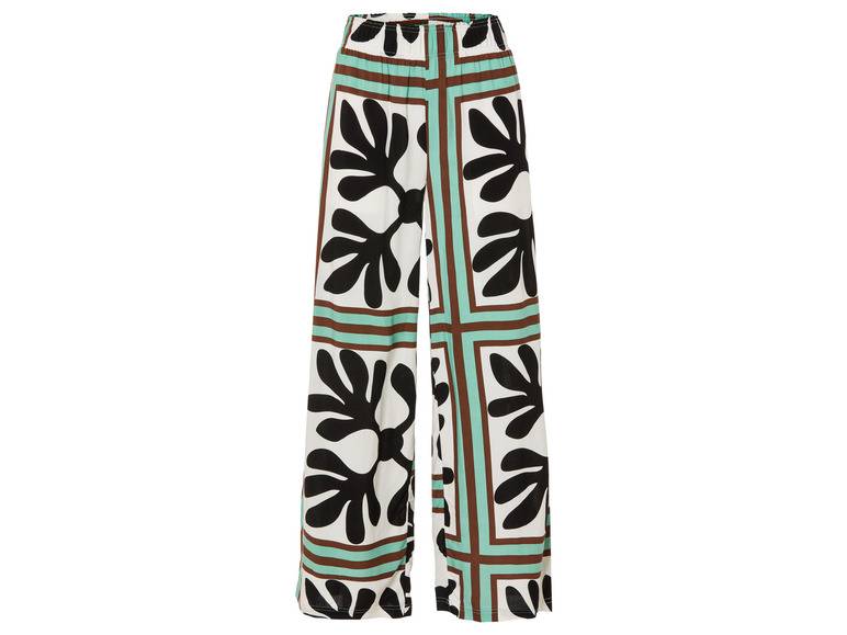 esmara® Damen Wide-Leg-Hose mit elastischem Gummizugbund Speichern exportieren