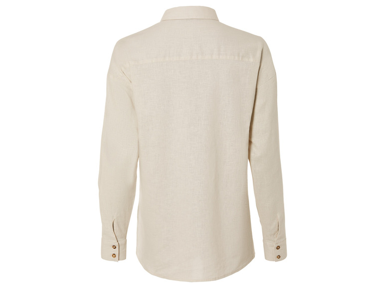 esmara® Damen Leinenbluse, leger geschnitten Rabatte dieses Monats