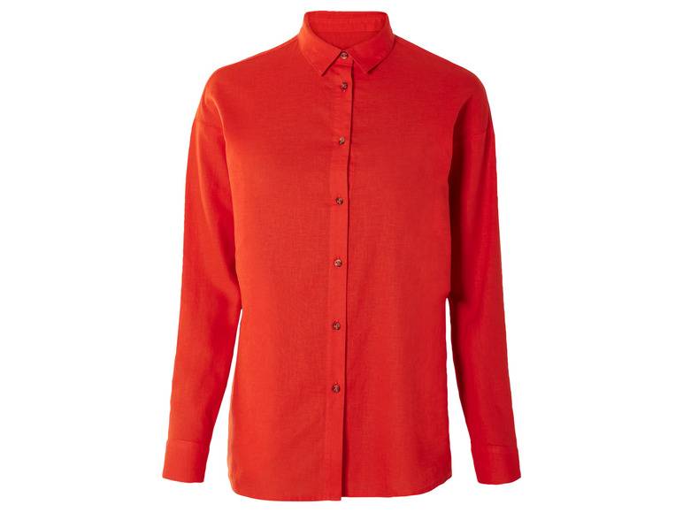 esmara® Damen Leinenbluse, leger geschnitten Rabatte dieses Monats
