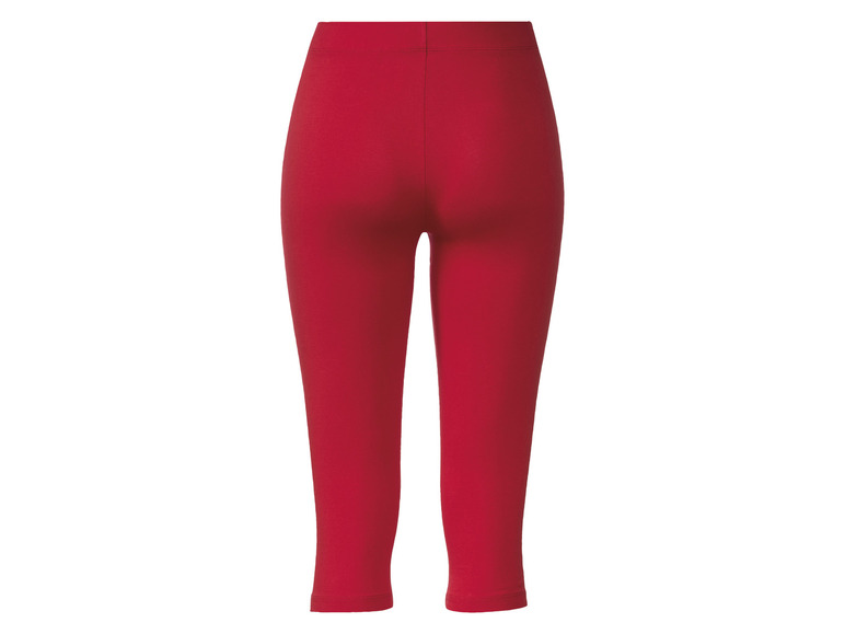 esmara® Damen Capri-Leggings, normale Leibhöhe, elastischer Bund 2025