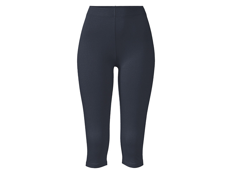 esmara® Damen Capri-Leggings, normale Leibhöhe, elastischer Bund 2025