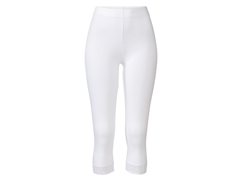 esmara® Damen Capri-Leggings, normale Leibhöhe, elastischer Bund 2025