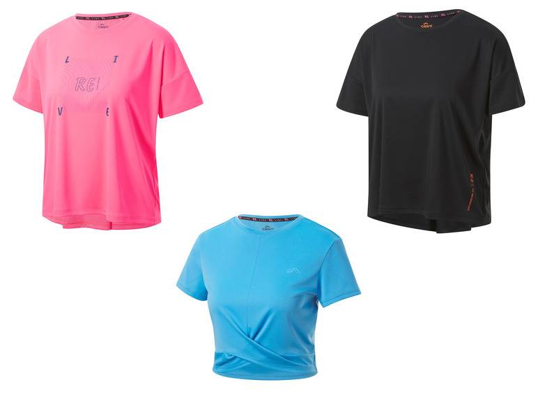 CRIVIT Damen Funktionsshirt, modisch weit geschnitten Günstiger Verkauf
