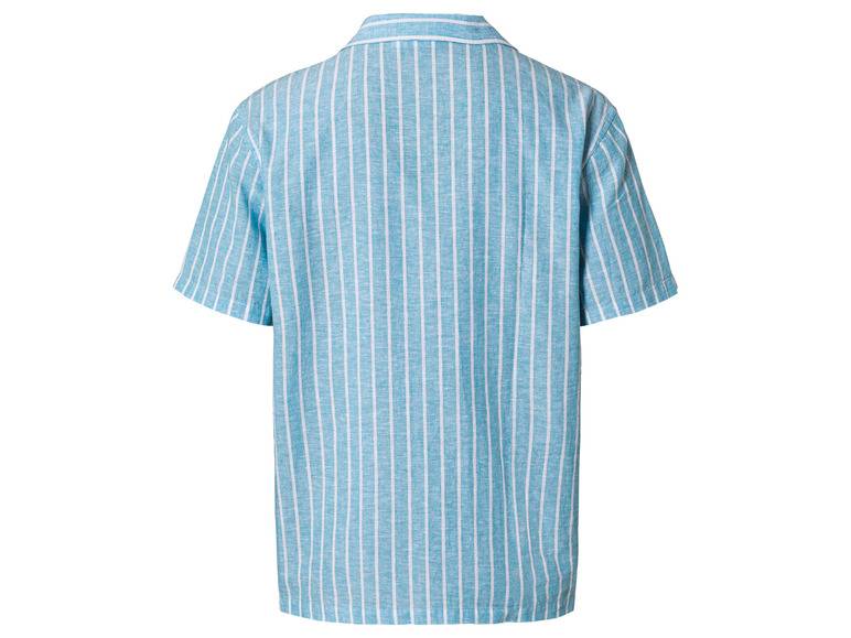 LIVERGY® Herren Leinenhemd, Regular Fit Sonderangebot
