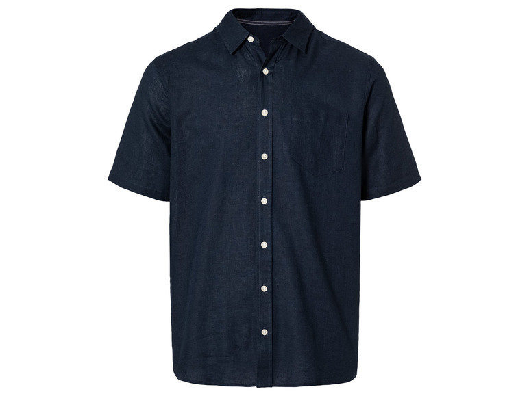 LIVERGY® Herren Leinenhemd, Regular Fit Sonderangebot