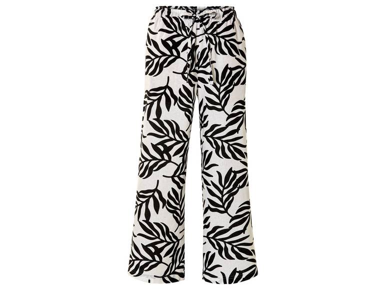 esmara® Damen Leinenhose mit normaler Leibhöhe Großer Ausverkauf