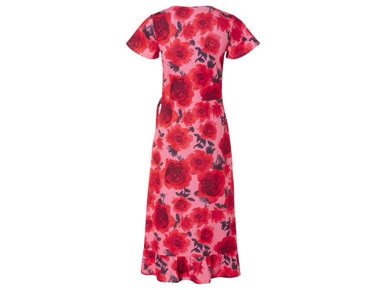 esmara® Damen Wickelkleid mit verspielten Volants Preisnachlass