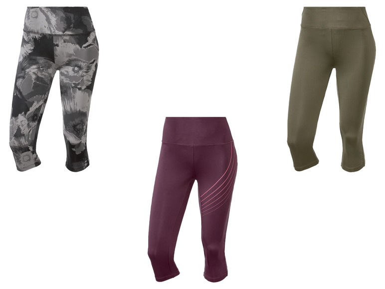 CRIVIT Damen Funktionscapri mit Schlüsseltasche Osterangebot