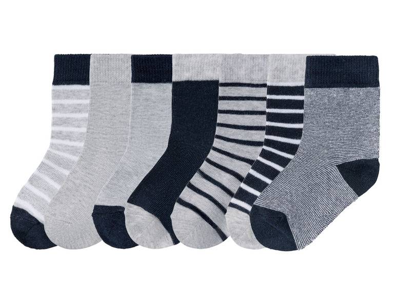lupilu® Kleinkinder Socken, 7 Paar, mit Bio-Baumwolle Jubiläumsangebot