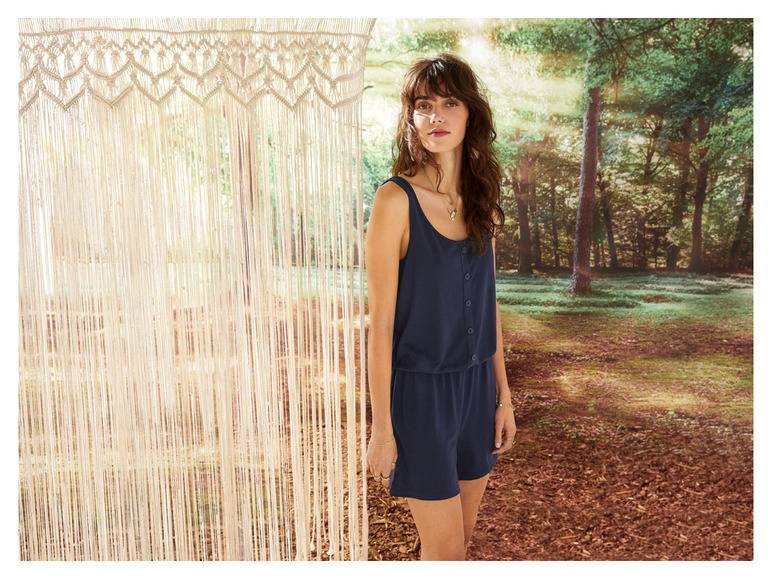 esmara® Damen Jumpsuit, leicht tailliert geschnitten Lagerräumung
