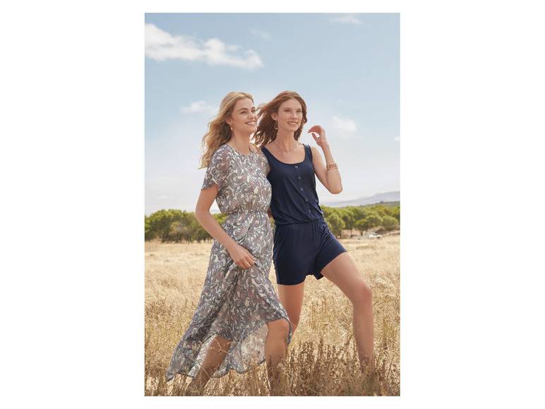 esmara® Damen Jumpsuit, leicht tailliert geschnitten Lagerräumung