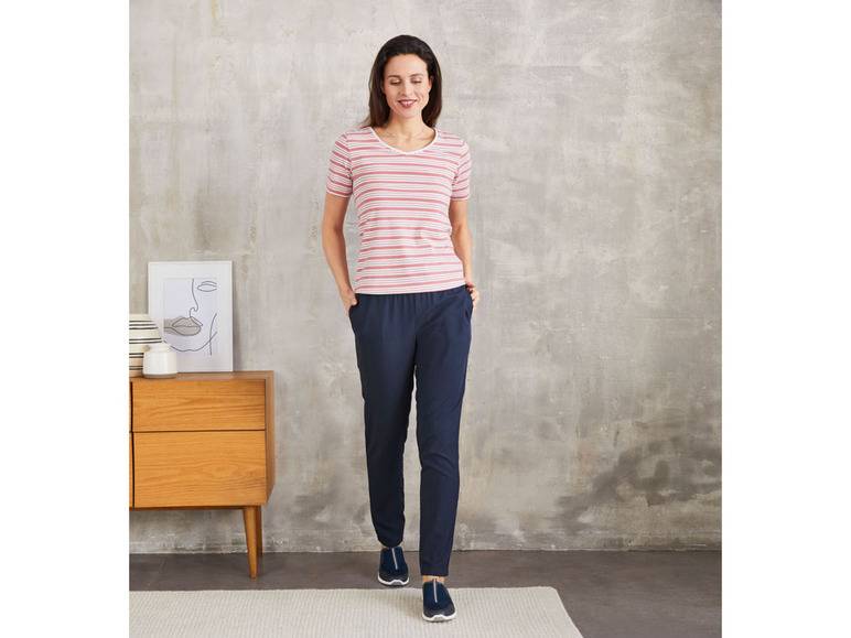 esmara® Damen T-Shirt, 2 Stück, mit hohem Baumwollanteil Neueste Mode