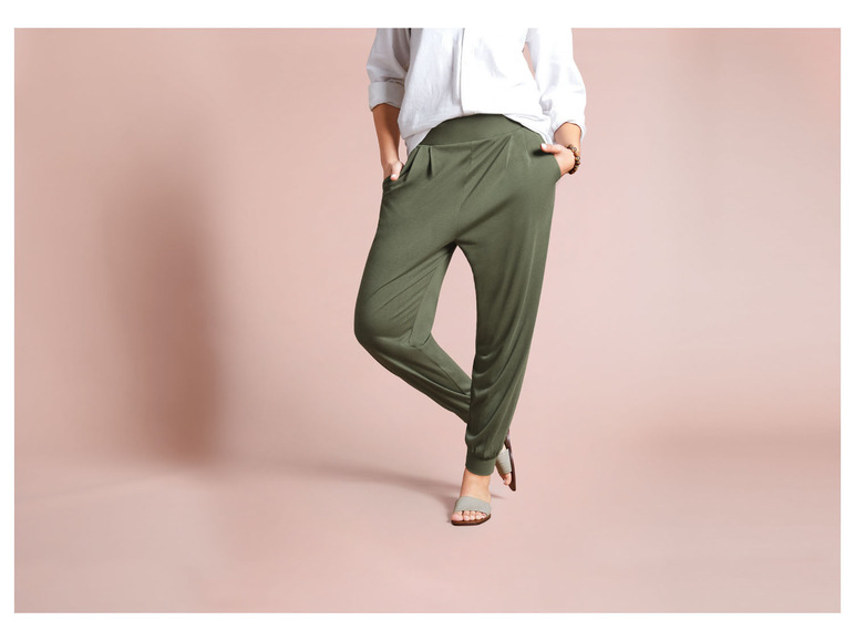 esmara® Damen Sommerhose mit Bündchen am Beinabschluss Online Outlet
