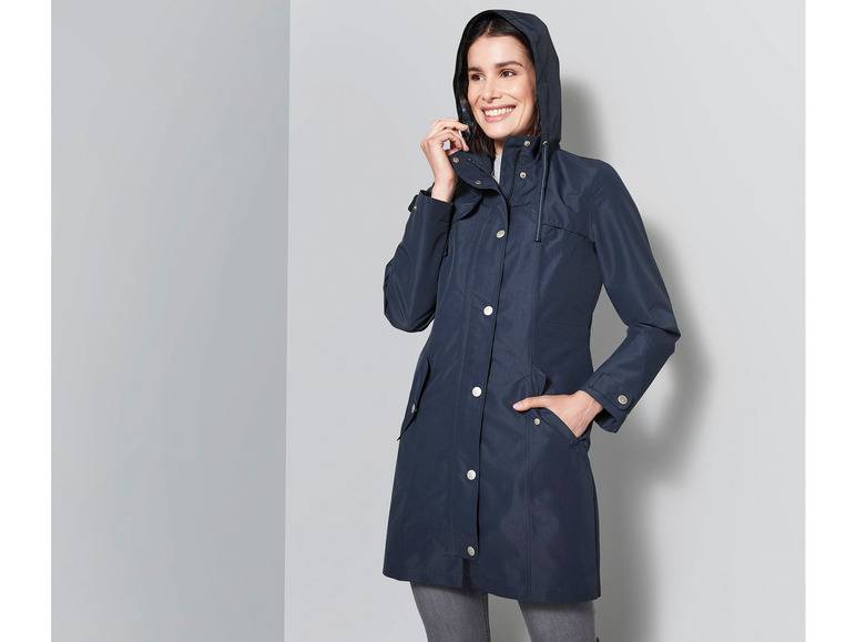 esmara® Damen Regentrenchcoat, wind- und wasserdicht Große Rabatte
