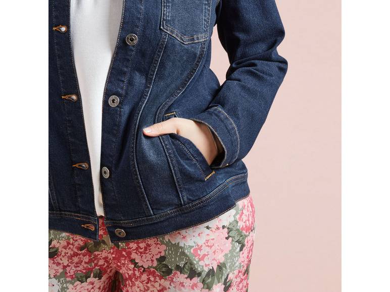 esmara® Damen Jeansjacke, leicht tailliert geschnitten Wochenangebot