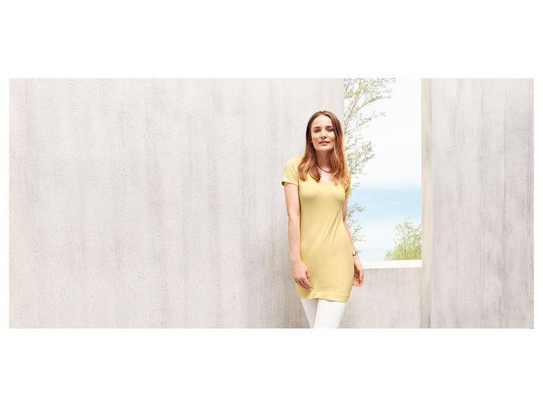 esmara® Damen Longshirt, figurbetont aus Stretchjersey Begrenzte Freigabe