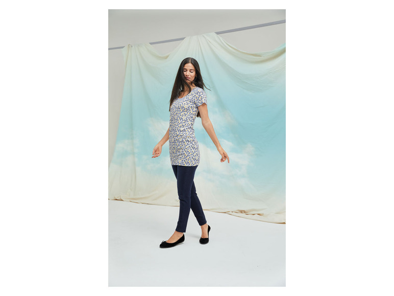 esmara® Damen Longshirt, figurbetont aus Stretchjersey Begrenzte Freigabe
