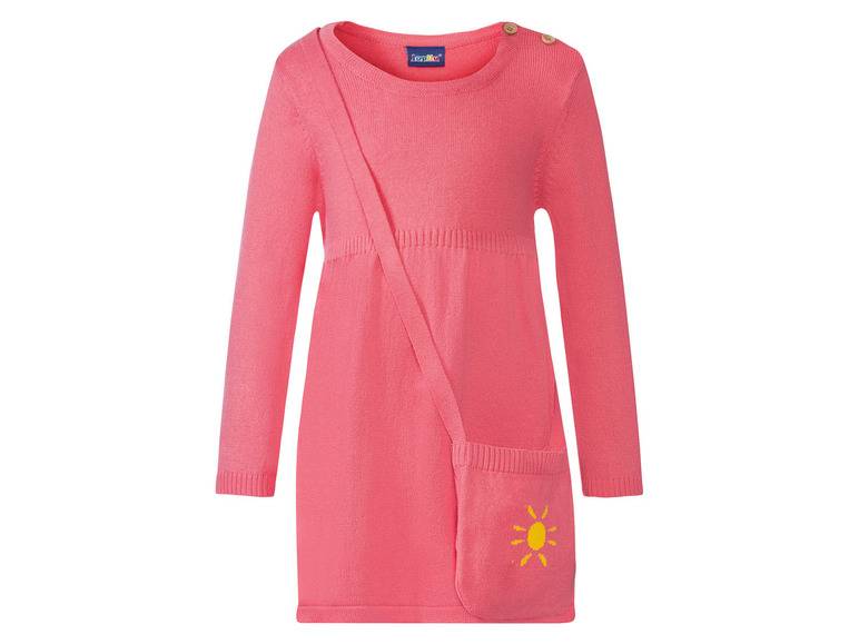 lupilu® Kleinkinder Strickkleid, mit Umhängetäschchen Letzte 2 Tage